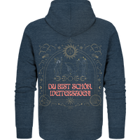 fly Lieblingsshirts - Du bist scshön. Weitersagen - Organic Zipper