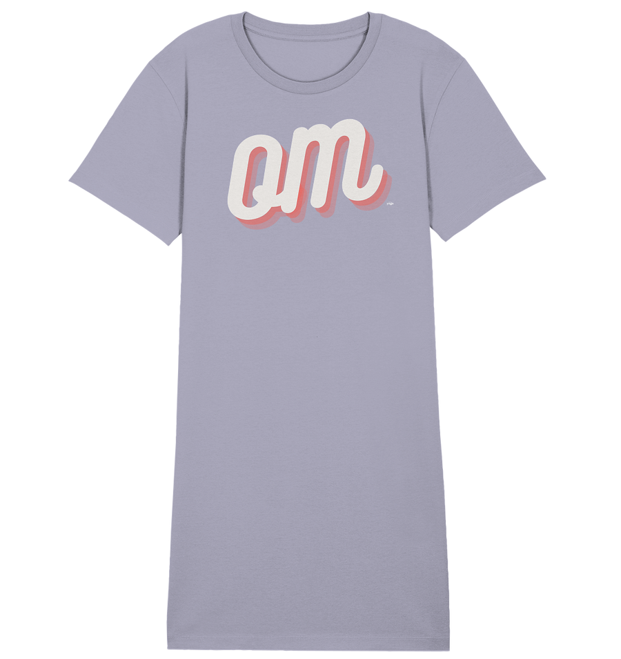 fly Lieblingsshirt - OM Spruch | Special Edition | - Ladies Bio Organic - Ladies Organic Shirt Dress