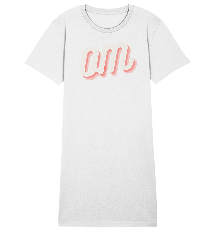 fly Lieblingsshirt - OM Spruch | Special Edition | - Ladies Bio Organic - Ladies Organic Shirt Dress