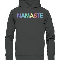 fly Lieblingsshirt - Namaste Spruch bunt - Ladies Bio Organic - Organic Fashion Hoodie
