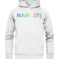 fly Lieblingsshirt - Namaste Spruch bunt - Ladies Bio Organic - Organic Fashion Hoodie